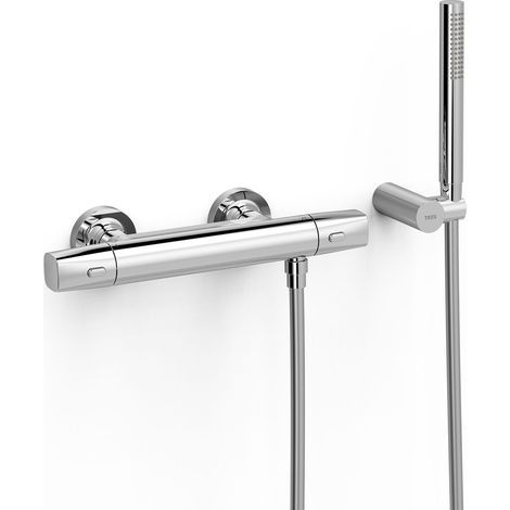 Ensemble douche thermostatique Chrome - TRES 19016449 (1/2)