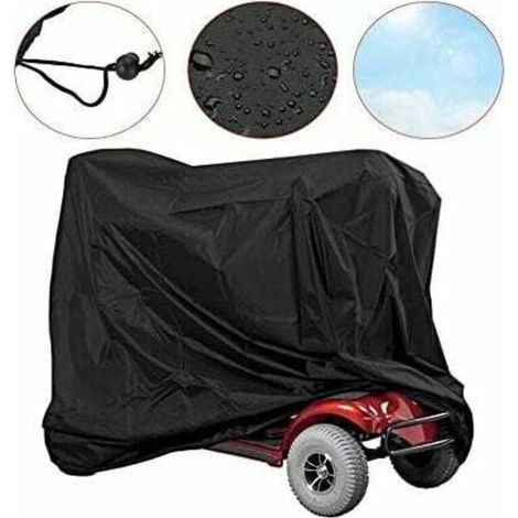 Bâche de Protection pour Scooter électrique, Housse Imperméable pour Scooter de Mobilité, Couverture de Scooter étanche, Anti-poussière, Soleil, Coupe-Vent et Anti-UV(1406691cm) - (1/4)
