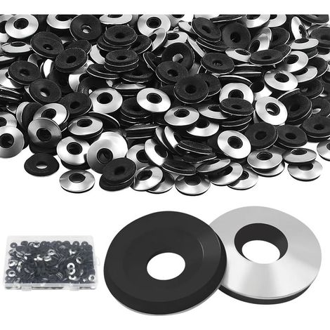 250 Pièces Rondelles D'étanchéité EPDM en Acier Inoxydable, M6.3x16mm, Rondelle Neoprene, Rondelles Metal avec Joint Caoutchouc, Rondelle pour Tole Ondulée pour Vis Autoperceuses Vis de Ferblantier (1/5)