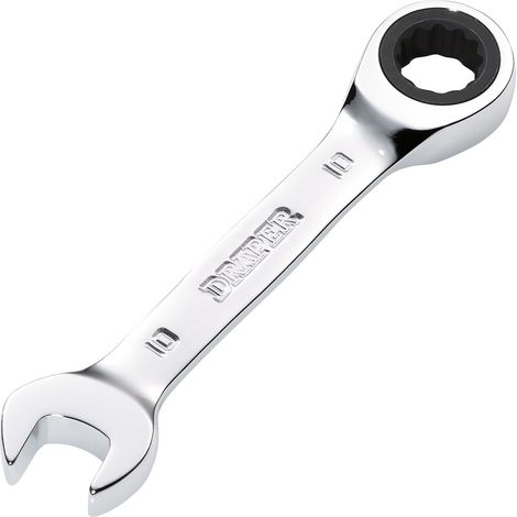 Draper 10mm Hi-Torq® Stubby Ratcheting Combination Spanner (Model 27865)
