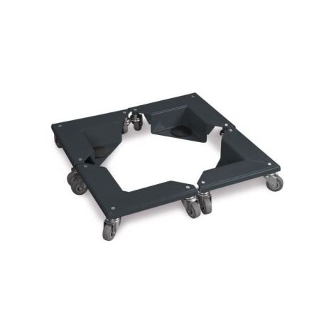 Juego de ruedas de transporte de esquina para muebles ETR 4/150 (1/2)