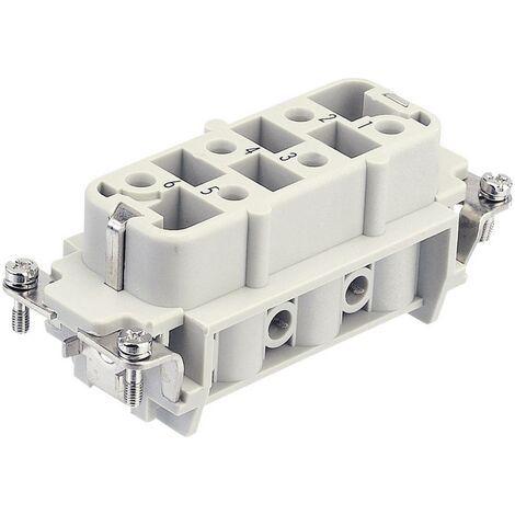 HARTING 09310062701 Insert femelle Han® HsB 6 + PE raccord à vis 1 pc(s) D10331 (1/5)