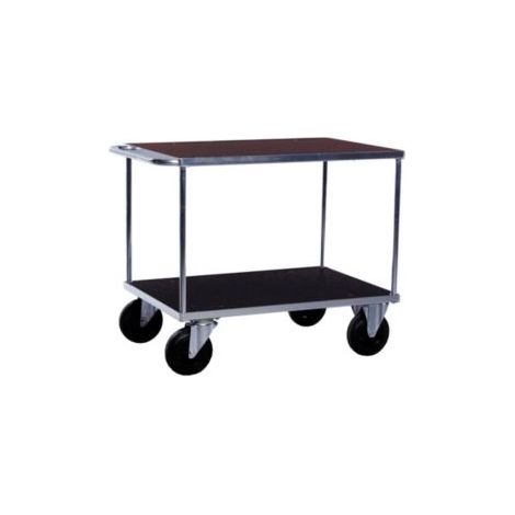 Kongamek Tischwagen, verzinkt 1100x700x870mm Ladefläche aus MDF, Schiebegriff mit Gummibereifung und Bremse (1/2)