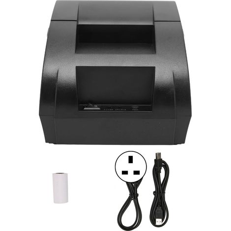 Imprimante thermique 5890K 90mm/s revêtement TPH pour étiquettes noires, outil d'impression économique pour Win 100-240V fiche UK (1/5)