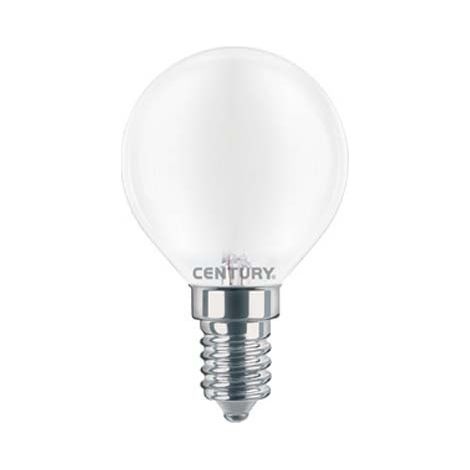 LAMPADA WIRE LED SFERA INCANTO SATEN CENTURY - CALDA VOLT 230 WATT 6 LUMEN 806 E14- 5 pezzi