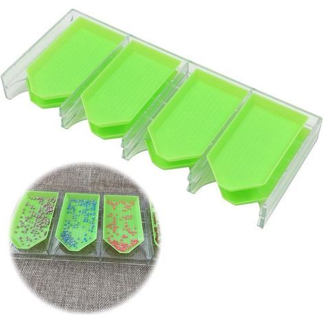 Aufbewahrungsbox für Diamantmalerei – 23,4 x 9,4 x 3 cm (1/5)