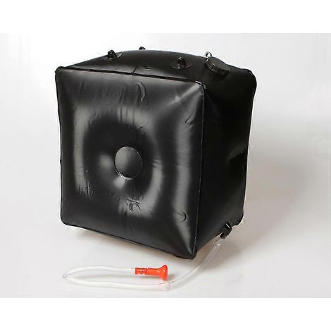 (Noir) Sac de douche solaire 40L Camping, Temprature 45C Randonne, Alpinisme (1/5)