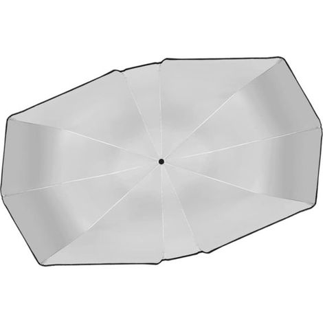 Parasol plegable para parabrisas de coche - parasol telescópico para coche portátil (1/2)