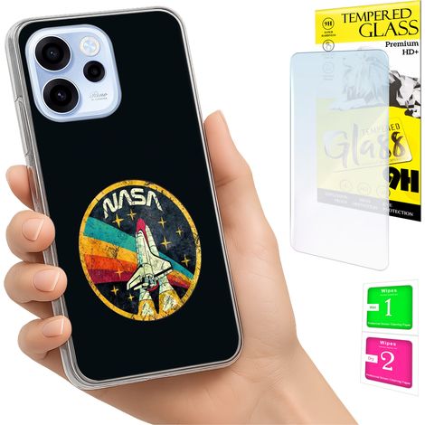 Schutzhülle für Oppo Reno 15F / 15F FS: Fotoschutzhülle, Rückseite + 9H-Glas (1/5)