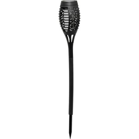 Balise Torche Solaire "Lina" 50cm Noir (1/3)