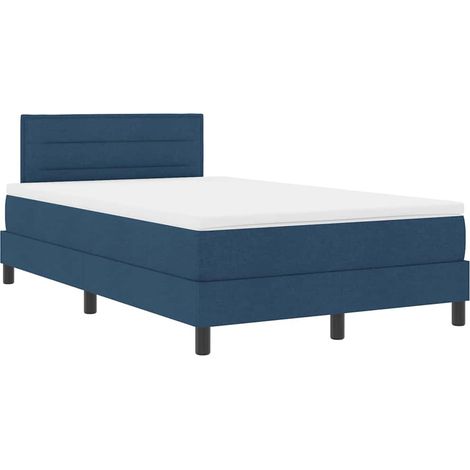 Maison Exclusive - Cama tipo Box Spring con colchón con LED Azul (1/5)
