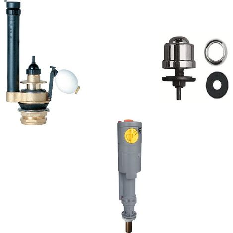Kit batteria universale its todini cassetta monoblocco bagno attacco basso