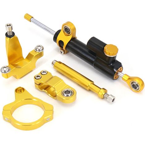 Pièces de modification pour moto Yamaha YZF R7 2021-2023 : stabilisateur de direction avec amortisseur en titane.