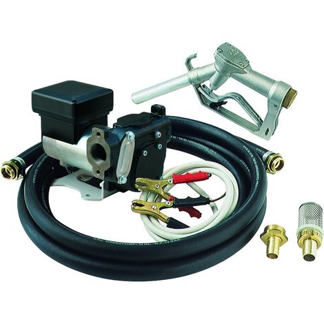 Pompe à gasoil 12/24V 35/70L/min en kit (1/2)