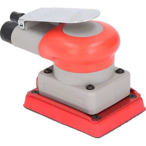Ponceuse orbitale aléatoire pneumatique à commande poussoir pour carrosserie automobile et menuiserie, alliage de zinc, 0,5 mm, 10000 tr/min, entrée 1/4 pouce (1/5)