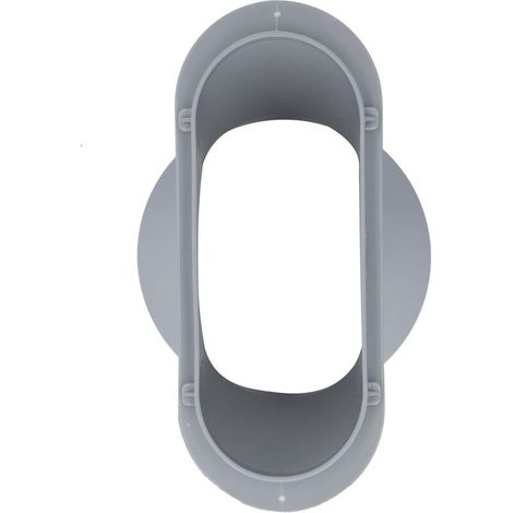 Rallonge universelle pour tuyau de climatiseur portable – 22 x 15,5 x 13,8 cm – Gris (1/4)