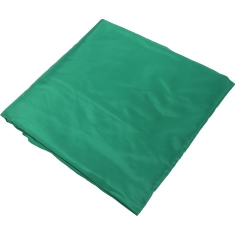 Bâche de protection carrée verte pour bac à sable/piscine, avec cordon de serrage, 180 x 180 cm (1/5)