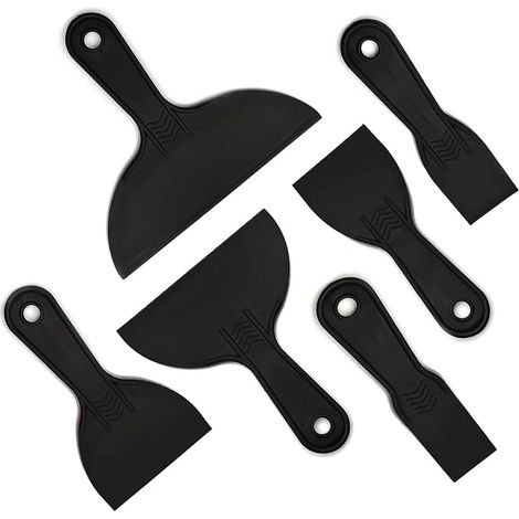 6 Pièces Couteau À Mastic De Spatule En Plastique (1/5)