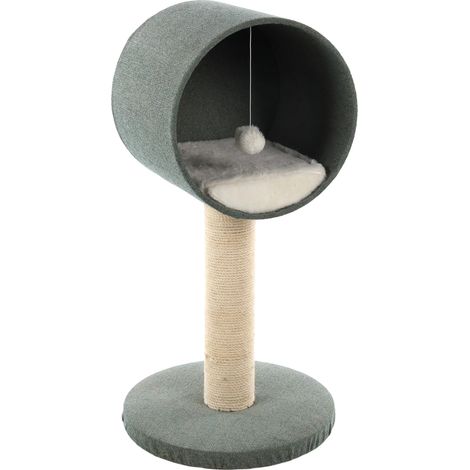Meuble pour Chat Scandi Vert Menthe (1/3)