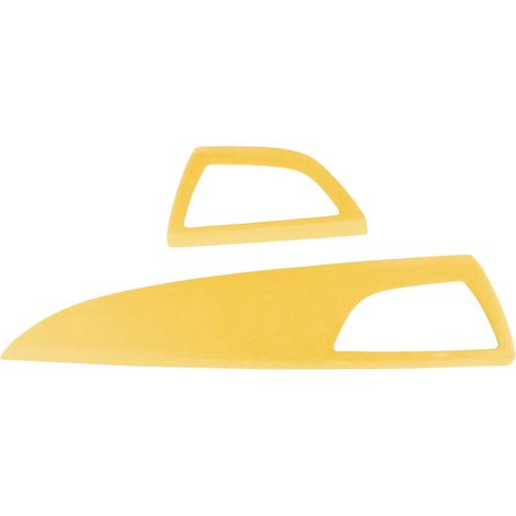 CoPilot Tableau de Bord Protection Prise 12V Alcantara Finition 1er Série F20 F21 2011-2016 (Jaune Brillant) (1/5)