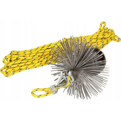 Set di spazzacamino da 150 mm per la pulizia di camini da 8 m (1/5)