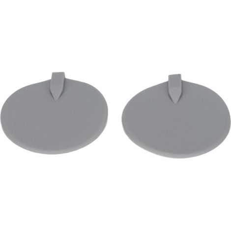 Lot de 2 électrodes rondes de 95 mm en silicone souple et confortable, accessoires de physiothérapie (1/5)