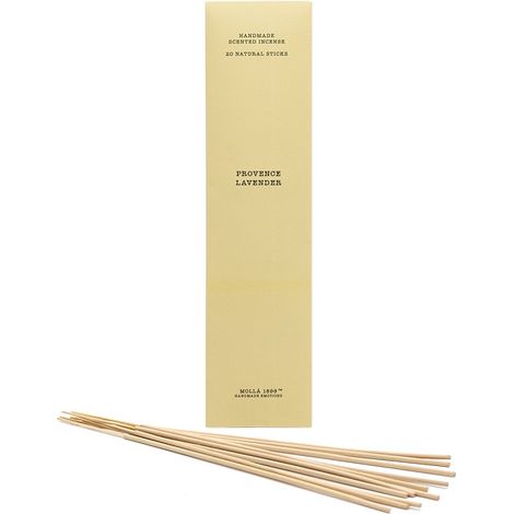 Set di 20 bastoncini di incenso alla lavanda provenzale e Cereria Molla (1/3)