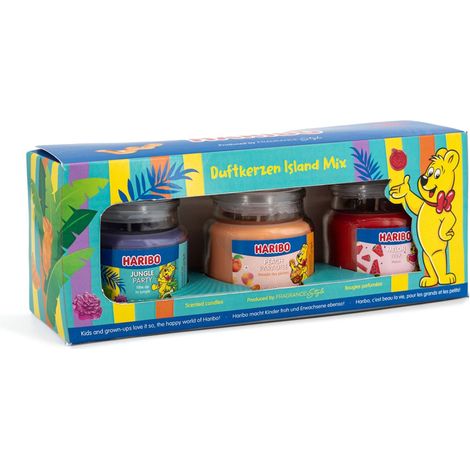 Duftkerzen geschenkset - 3 duftkerzen im glas