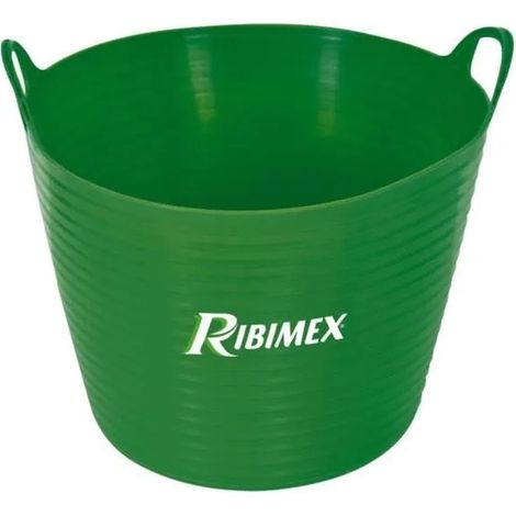 Ribimex Cubo flexible redondo 28 litros para jardinería (1/3)