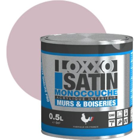 Loxxo Peinture Acrylique Murs & Plafonds - Monocouche - Satin Conditionnement: 0,5L - Couleur: POESIE