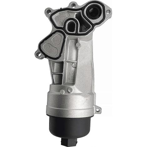 11428643757 11427583111 Boîtier de filtre à huile moteur avec joint Argent (1/5)