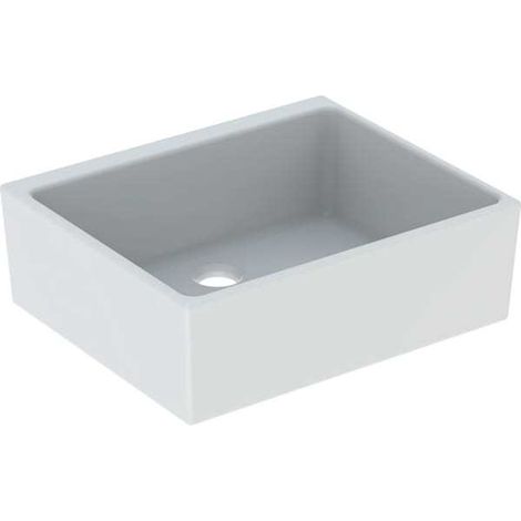 GE Publica Mehrzweckbecken ohne Überlauf 60x13x40cm, weiß (1/5)