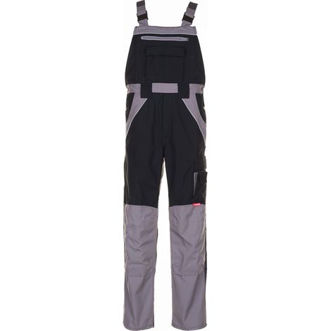 Arbeitshose Latzhose Plaline schwarz/zink Größe 44 (1/5)