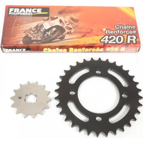 kit kette fe 14x32 nicht 420 für motorrad kind yamaha 80 pw 1991