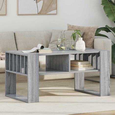 Couchtisch Graues Sonoma 92 x 49,5 x 45 cm Holzwerkstoff