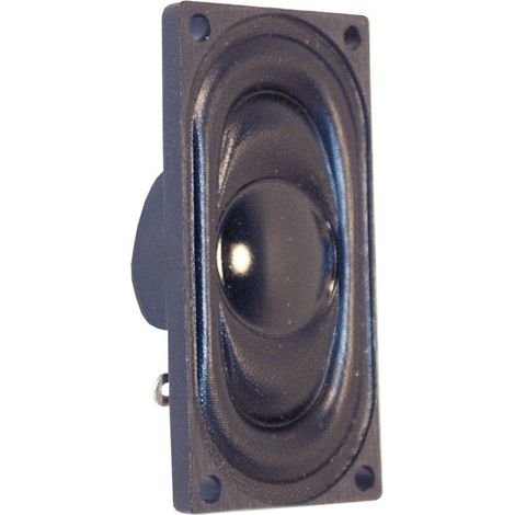 Visaton K 20.40 - 8 Ohm 1.6 pollici 4 cm Mini altoparlante 1 W 8 Ω Ovale, Resistente ai raggi UV