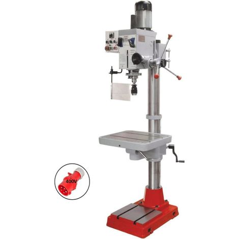 GETRIEBEBOHRMASCHINE MIT XL BOHRTISCH HOLZMANN ZS40HS 400V (1/2)