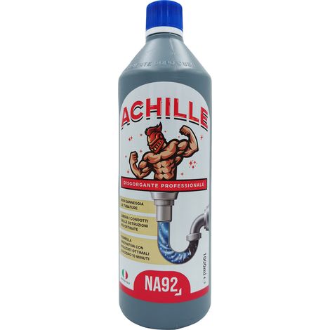 Disotturante Disgorgante Achille per WC e Lavandini NA92 1 Lt (1/5)