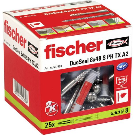 Fischer 557728 DuoSeal Cheville 48 mm 8 mm 25 pc(s)