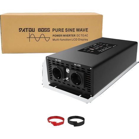 Onduleur à onde sinusoïdale pure, puissance de crête 4000W, DN03-24V 2000W (1/2)