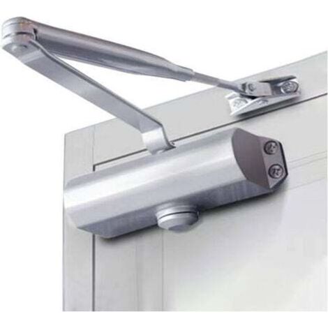 Ferme-portes Automatique Réglable Contrôle Jusqu'à 45-85kg (1pcs). Ferme-Porte Automatique Hydraulique avec A Bras Compas Rotatif Ideal pour Maison Magasin Bureau--INHHUB