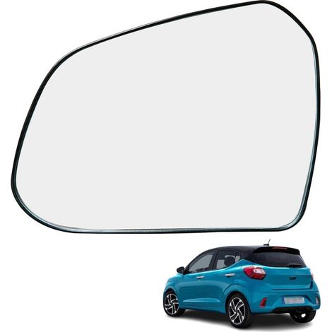 Außenspiegelglas links, Außenspiegelglas-Ersatz, beheiztes Außenspiegelglas links, kompatibel mit Hyundai i10 2013-2019 (1/5)