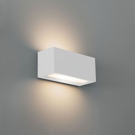 Century APPLIQUE BIDIREZIONALE RETTANGOLARE A LED REVERSO 1 Slot E27  Col. Bianco