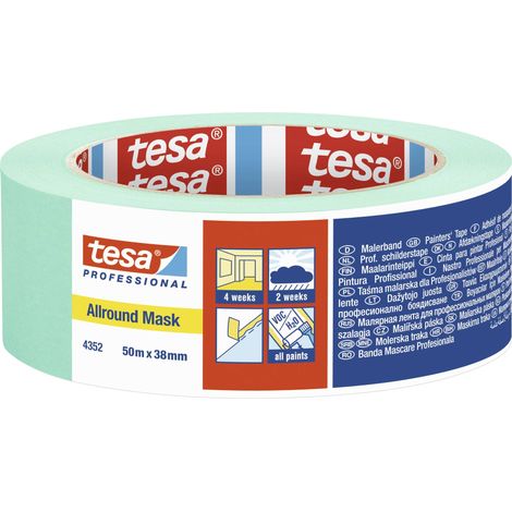 TESA ALLROUND MASK 04352-00003-00 BANDE DE MASQUAGE MENTHE (L X L) 50 M X 38 MM 1 PC(S) (1/5)