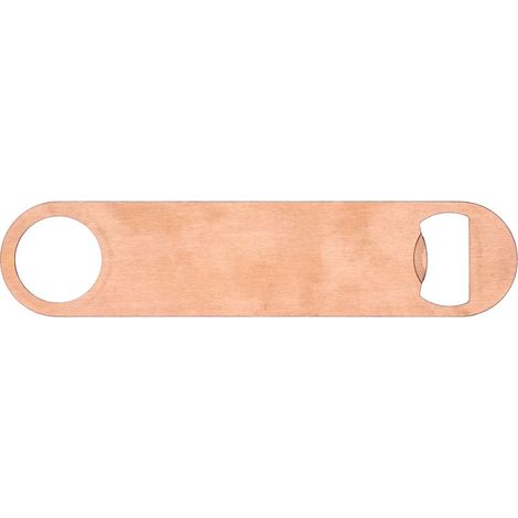Dickwandiger Flaschenöffner aus Edelstahl, ideal für Barkeeper und den Heimgebrauch, roségoldene Farbe. (1/5)