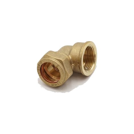 Prima Classic 22mm x 3/4 Female Brass Compression Elbow (1/2)
