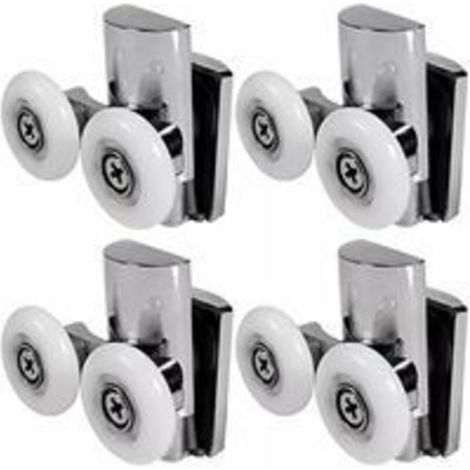Shower Door Rollers, 23mm Shower Door Rollers Up or Down