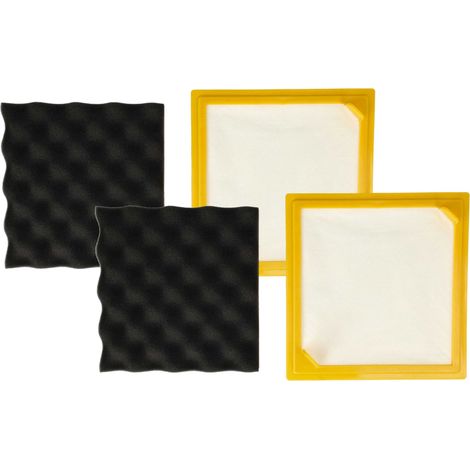 vhbw 2x Staubsaugerfilter kompatibel mit Hoover TS 2451 011 Staubsauger - HEPA Filter Allergiefilter