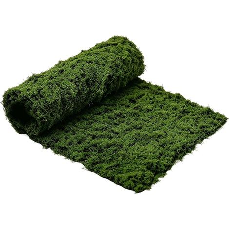 Artificial Foam Mat, 100 x 100 cm, Dark Green, Wall Decoration, Garden, Terrace, Model Making and Miniatures (1/5)