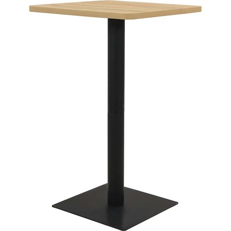 Bistro Table Oak Colour 78.5x78.5x107 cm vidaXL